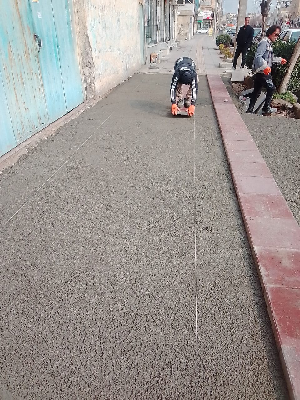 پیاده رو سازی معابر