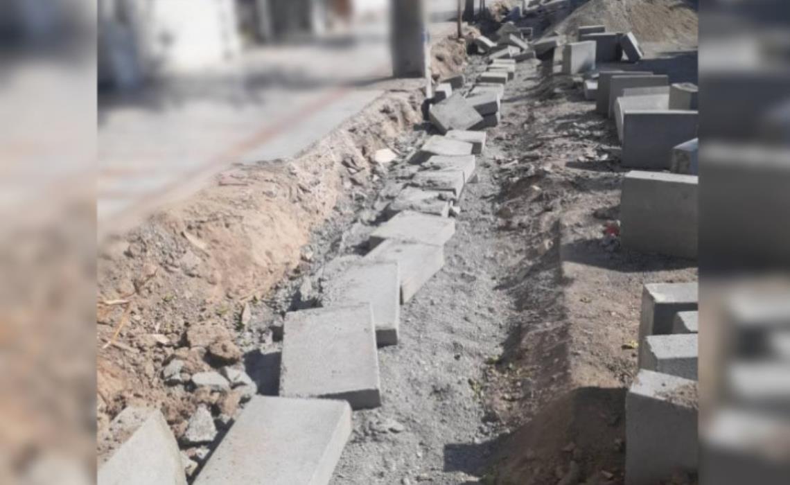 پروژه راه و جدول گذاری